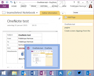OneNote is part of the Office suite installed on my computer.